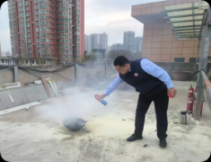 南阳天伦医院消防知识培训及演练